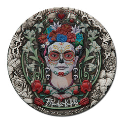 Tuvalu 2024 Frida Kahlo 2oz Silver Antiqued Coloured