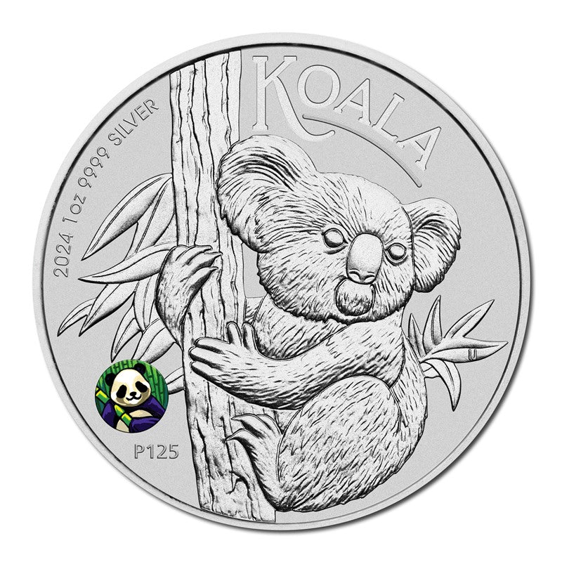 2024 Koala 1oz Silver with Panda Privy - Beijing Expo