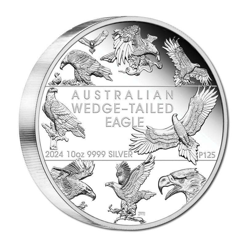 2024 Wedge-Tailed Eagle 10th Anniversary 10oz Silver Proof