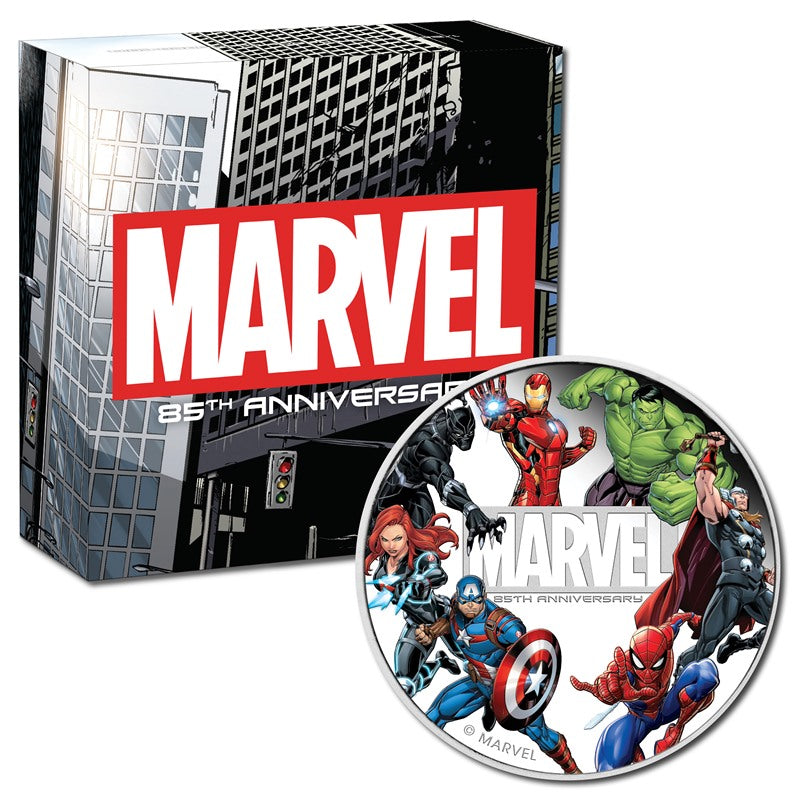 Tuvalu 2024 Marvel 85th Anniversary 1/2oz Silver Proof