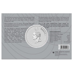 2024 Wedge-tailed Eagle 10th Anniversary 2oz Silver Coloured