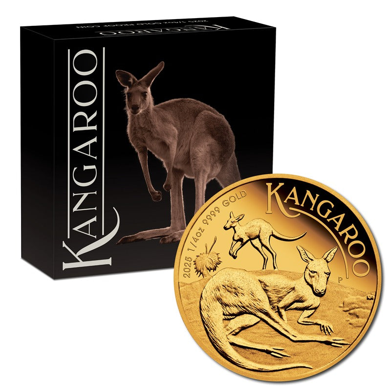 2025 Kangaroo 1/4oz Gold Proof