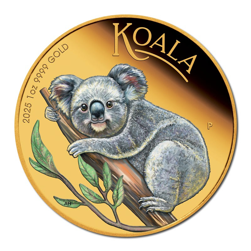 2025 Koala Coloured 1oz Gold Proof