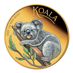 2025 Koala Coloured 1oz Gold Proof