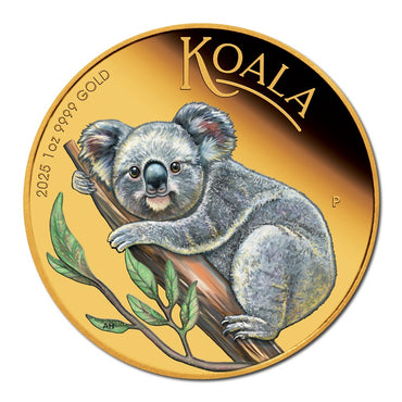 2025 Koala Coloured 1oz Gold Proof