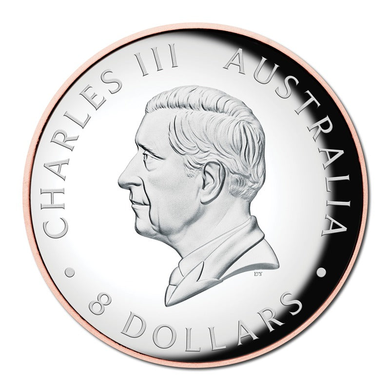 2025 Koala 5oz Silver Proof High Relief Gilded