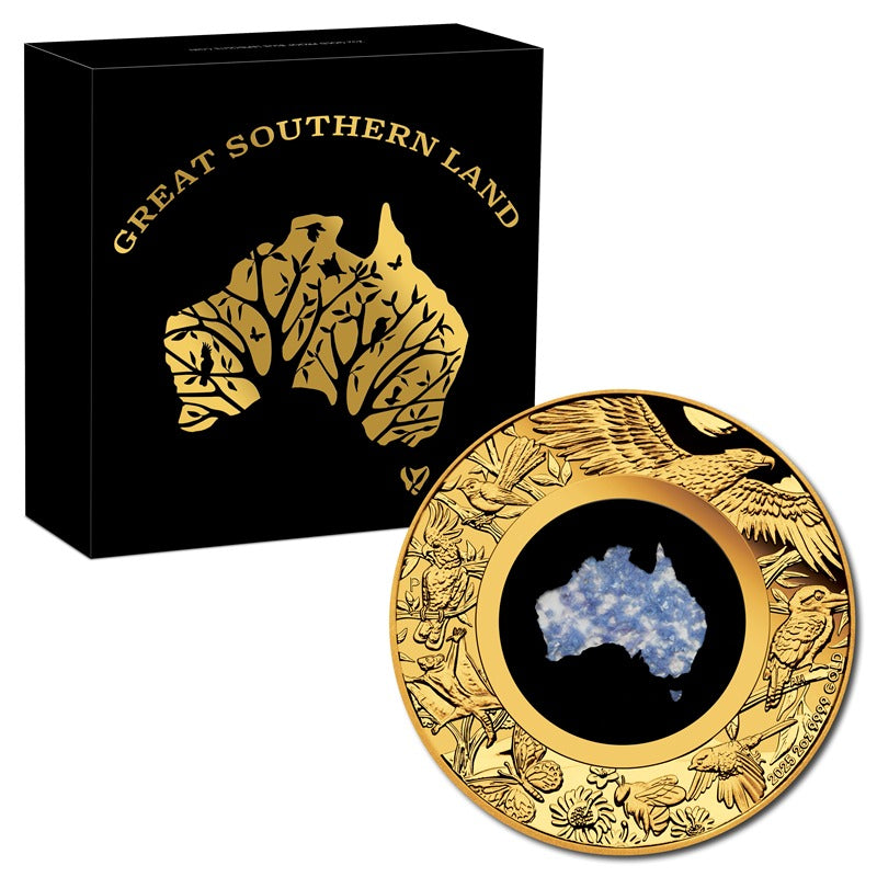 2025 Great Southern Land Blue Lepidolite 2oz Gold Proof