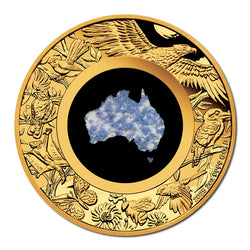 2025 Great Southern Land Blue Lepidolite 2oz Gold Proof