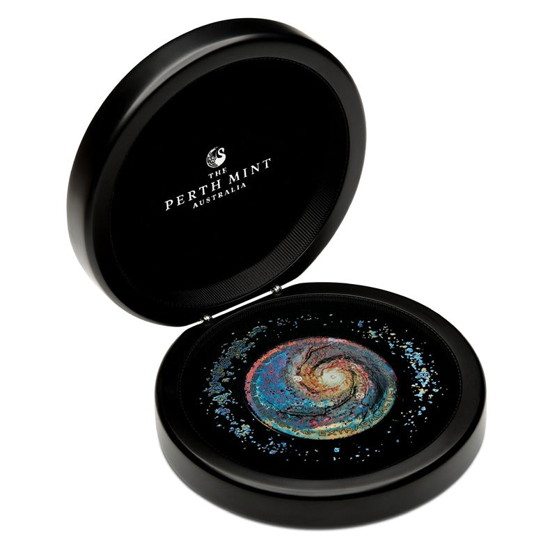 2025 Extragalactic 5oz Silver Patinaed Coloured Coin