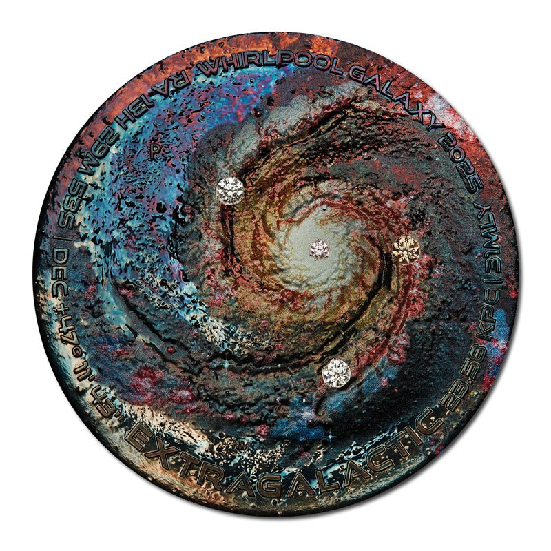 2025 Extragalactic 5oz Silver Patinaed Coloured Coin