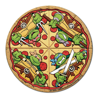 Tuvalu 2025 Teenage Mutant Ninja Turtles 2oz Silver Pizza - Limit 1