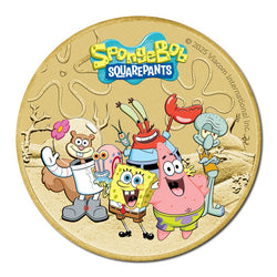 Tuvalu 2025 $1 SpongeBob & Friends UNC