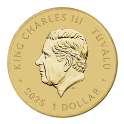 Tuvalu 2025 $1 SpongeBob & Friends UNC