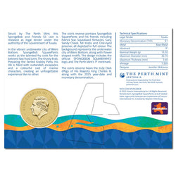 Tuvalu 2025 $1 SpongeBob & Friends UNC