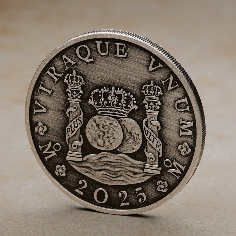 2025 Proclamation Pillar Dollar Antiqued 1oz Silver