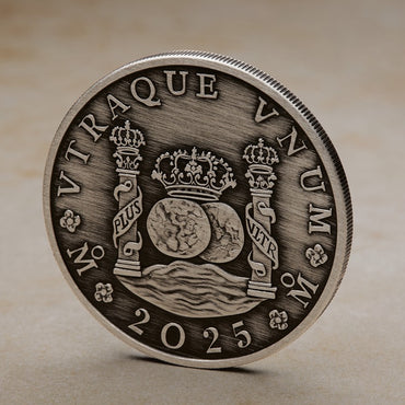 2025 Proclamation Pillar Dollar Antiqued 1oz Silver