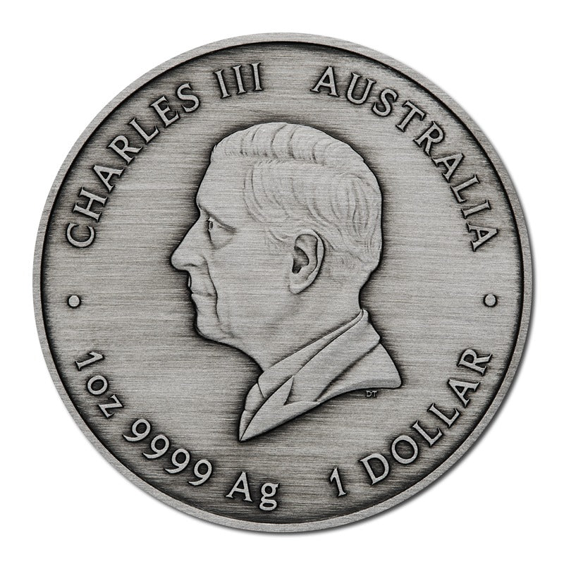 2025 Proclamation Pillar Dollar Antiqued 1oz Silver