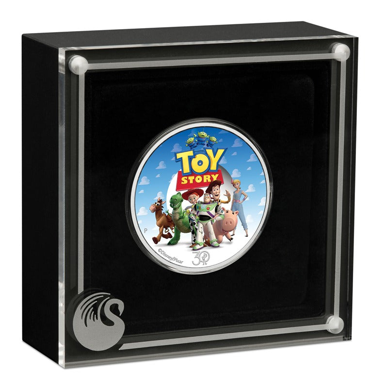 Tuvalu 2025 30 Years of Toy Story 1/2oz Silver Coloured Proof