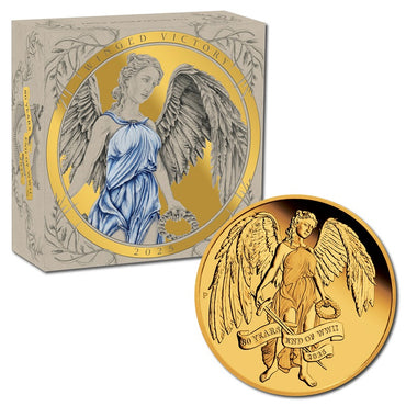 2025 Winged Victory End of WWII 80th Anniversary 1/4oz Gold Proof