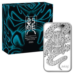 2025 Dragon Rectangular 1oz Silver Proof