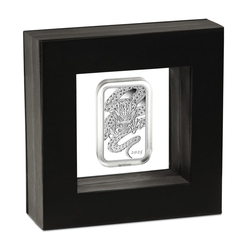 2025 Dragon Rectangular 1oz Silver Proof