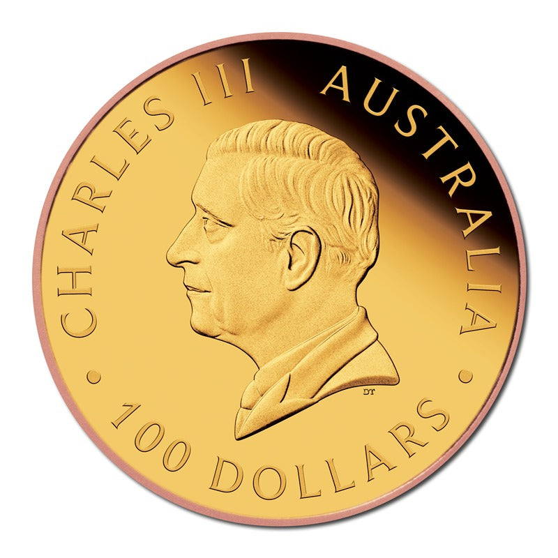 2025 Five Sovereign Reverse Gilded Gold Proof