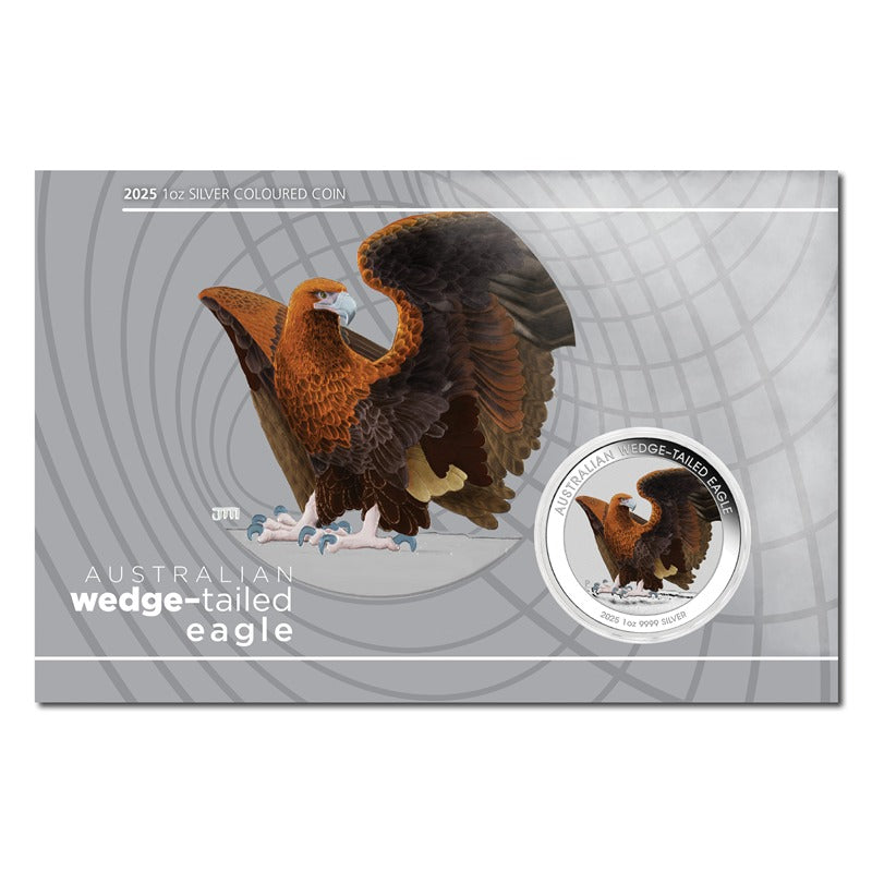 2025 Wedge-Tailed Eagle 1oz Silver Coloured