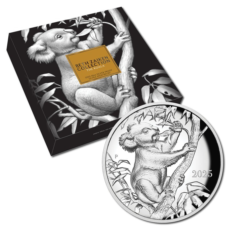 2025 Beth Zaiken Collection - The Koala 10oz Silver Proof Ultra
