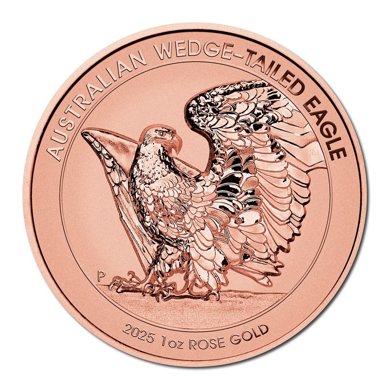 2025 Wedge-Tailed Eagle 1oz Rose Gold Ultra High Relief Reverse Proof