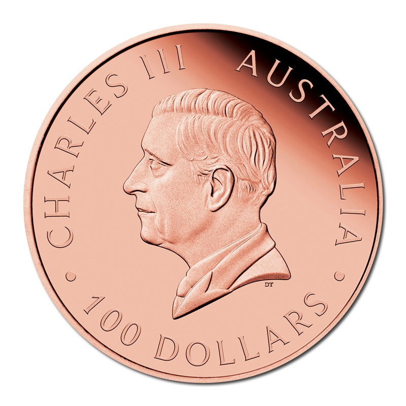 2025 Wedge-Tailed Eagle 1oz Rose Gold Ultra High Relief Reverse Proof