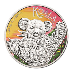 2026 Koala Coloured 1oz Silver - Brisbane ANDA Expo