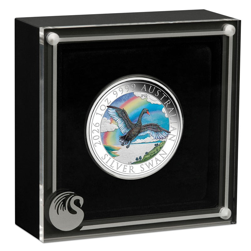 2026 Swan 1oz Silver Coloured - Perth ANDA Expo