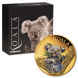 2026 Koala Coloured 1oz Gold Proof