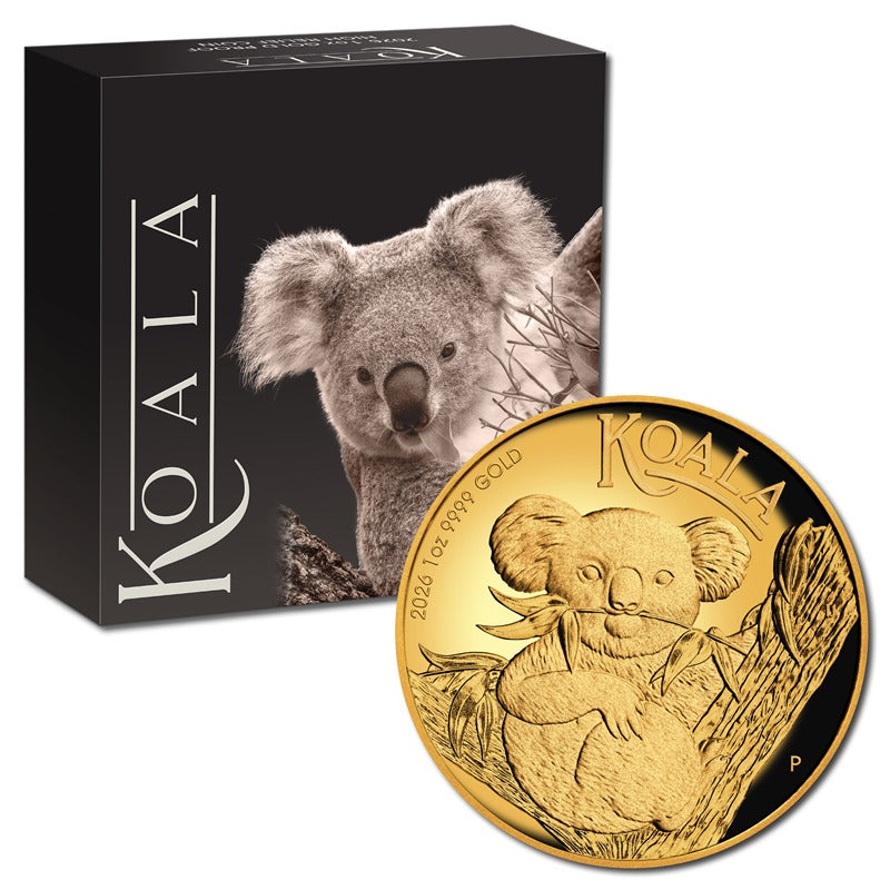 2026 Koala 1oz Gold High Relief Proof