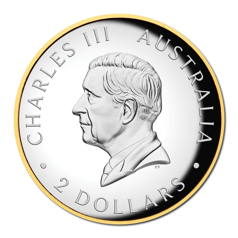 2026 Kookaburra 2oz Silver Proof High Relief Gilded