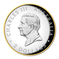 2026 Kookaburra 2oz Silver Proof High Relief Gilded