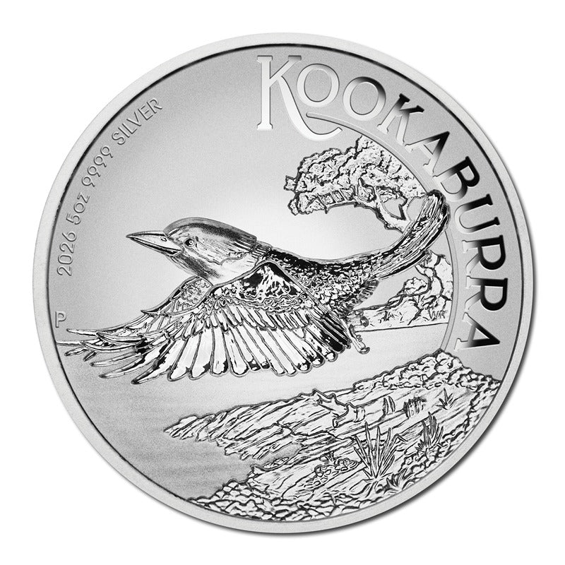 2026 Kookaburra 5oz Silver Incused