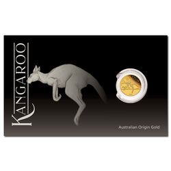 2026 Mini Kangaroo 0.5g Gold Proof Coin