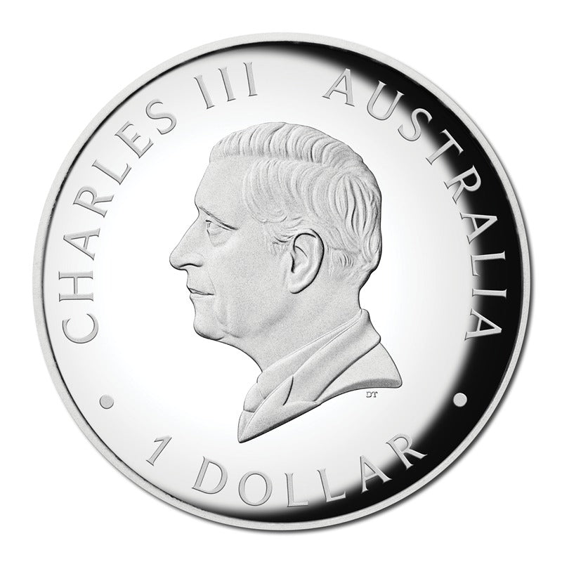 2026 Kangaroo 1oz Silver Colour High Relief