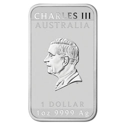2026 Dragon 1oz Silver Rectangular Coin UNC