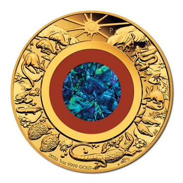2026 Wonders of Australia - The Outback Opal 1oz Gold Proof - PRE-ORDER