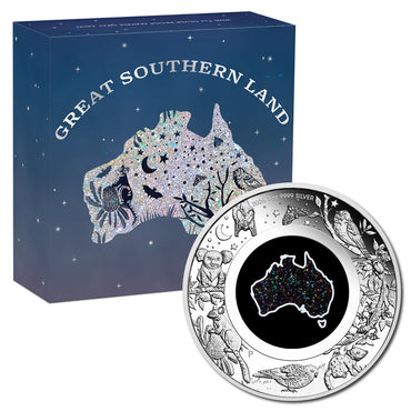 2026 Great Southern Land (Nocturnal) Matrix Opal 1oz Silver Proof