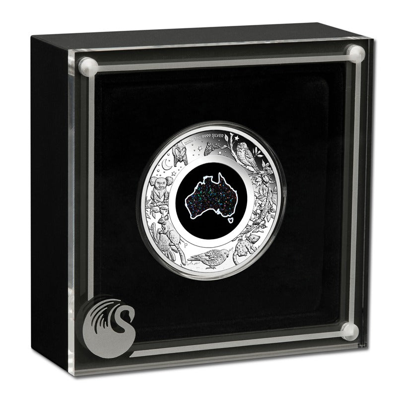 2026 Great Southern Land (Nocturnal) Matrix Opal 1oz Silver Proof