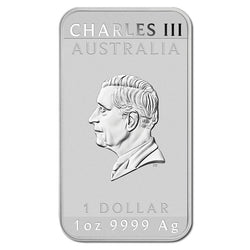 2026 Year of the Horse Coloured 1oz Silver Rectangular UNC