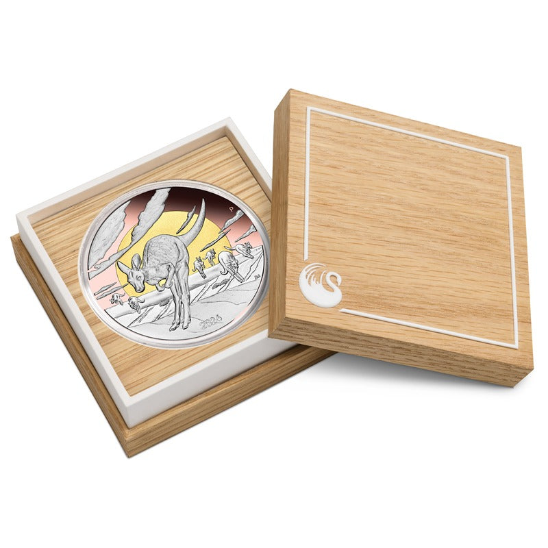 2026 Wonders of Australia Double Gilded 5oz Silver Proof