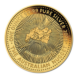 2026 40th Anniversary of the Australian Gold Program 1oz Silver Gold Plated - Hobart ANDA Show