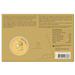 2026 40th Anniversary of the Australian Gold Program 1oz Silver Gold Plated - Hobart ANDA Show