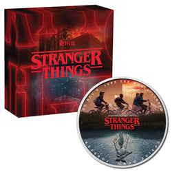 Tuvalu 2026 Stranger Things - The Upside Down 1oz Silver Coloured