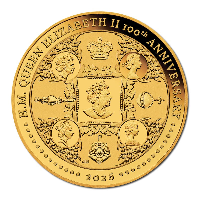 2026 HM Queen Elizabeth II 100th Anniversary 1/4oz Gold Proof