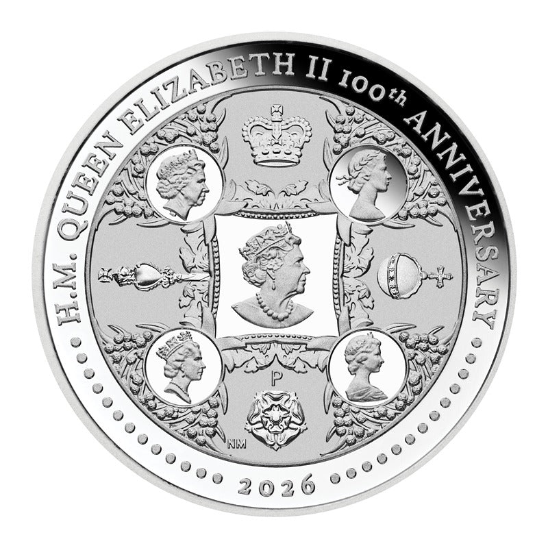 2026 HM Queen Elizabeth II 100th Anniversary 1oz Silver Proof